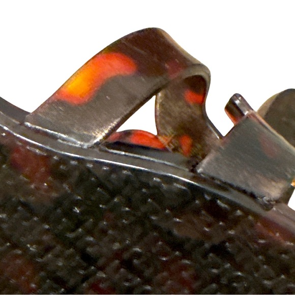 Sam Edelman Bay Jelly Slide Sandals Tortoise Black Brown Women’s Size 9 - Picture 10 of 13